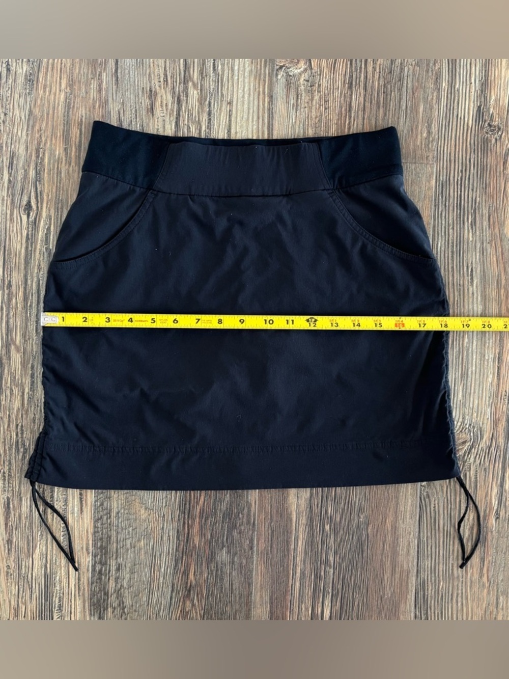 Columbia Sportswear Omni-Shield Casual Active Skort Womens S Black Ruched Sides - Picture 6 of 15